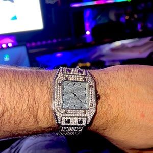 Men’s iced out watch
